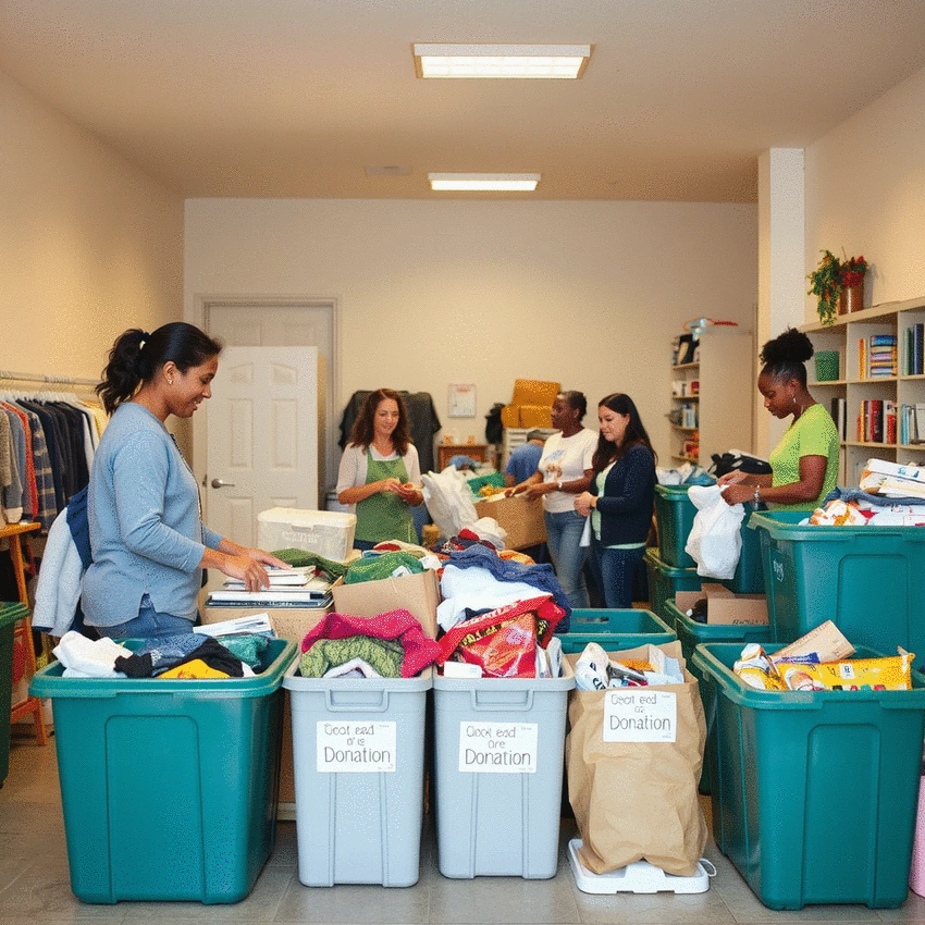 how to donate unwanted items in your community
