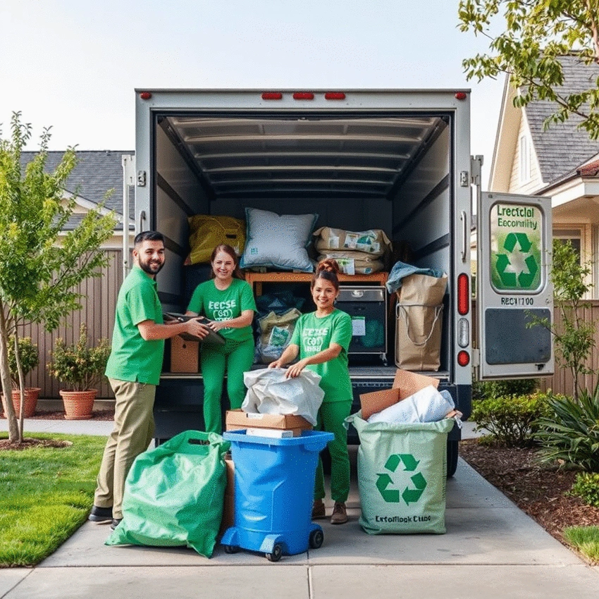 eco-friendly junk removal services for homes