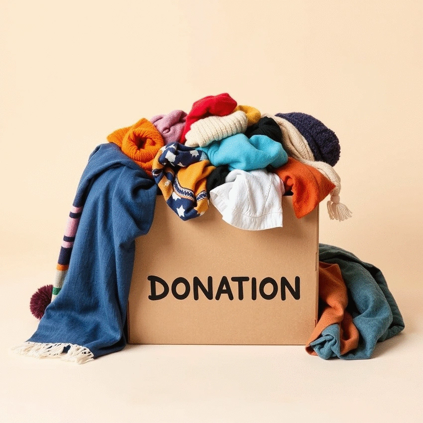 where to donate clothing and accessories in your area