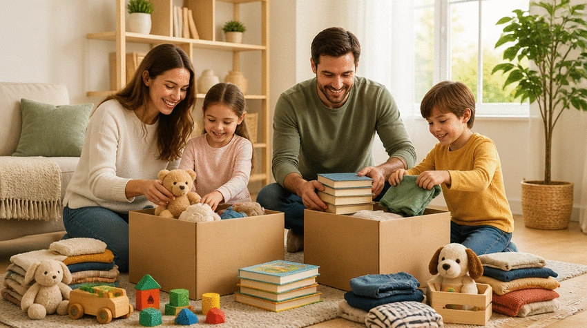 Decluttering Tips for Busy Families